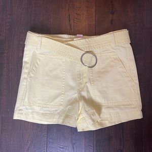 Rare Girls Thin Jean Shorts, Belt Included